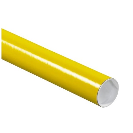Bsc Preferred 2 x 6'' Gold Tubes with Caps, 50PK BUY00014747